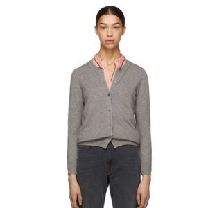 Isabel Marant Etoile Grey Cardigan Sweater Size EU 36